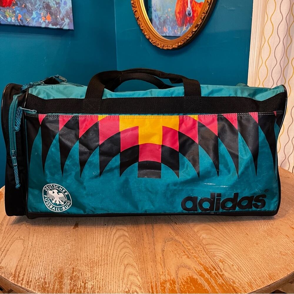 adidas 1994 World Cup Germany Large Vintage Duffle Bag
